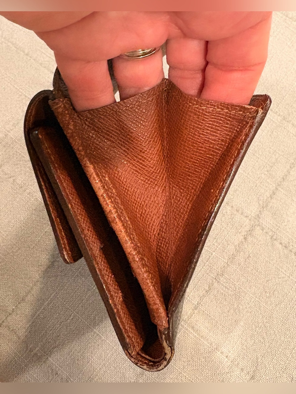 Authentic Vintage Louis Vuitton Monogram Compact Wallet - Picture 12 of 15